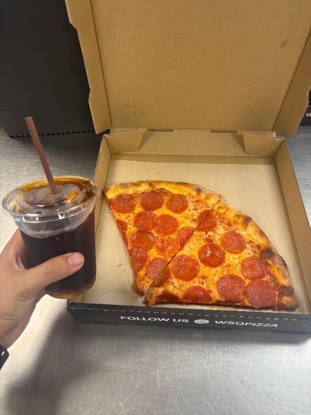 2 Slice + Drink Combo.